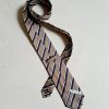 Uomo GHIGLINO 1893 | Cravatta Regimental Beige Blu Ecru'