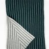 Accessori GHIGLINO 1893 | Sciarpa Gessata Verde Grigio Double Face