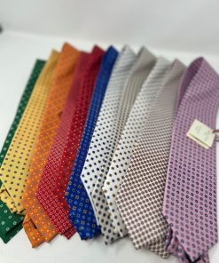Uomo HOLLIDAY u0026 BROWN | Cravatta Holliday & Brown Rossa Disegno Cashemere