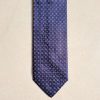 Uomo GHIGLINO 1893 | Cravatta Motivo Mini Fiorellino Blu Celeste