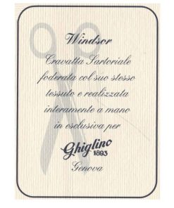 Uomo GHIGLINO 1893 | Cravatta Motivo Micro Fiorellino Blu Rosso