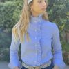 Donna GHIGLINO 1893 | Camicia Lulu Oxford Celeste