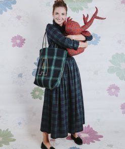 Donna GHIGLINO 1893 | Shopper Tartan Alphabet Style