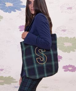 Donna GHIGLINO 1893 | Shopper Tartan Alphabet Style