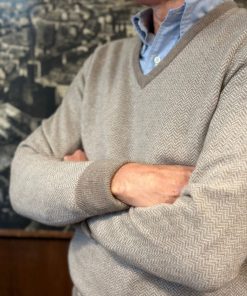 Uomo GHIGLINO 1893 | Maglione Scollo V 