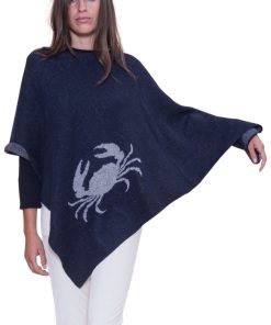Donna GHIGLINO 1893 | Poncho Double Face