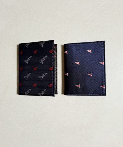Accessori GHIGLINO 1893 | Portafoglio Seta Bandierine Di Genova
